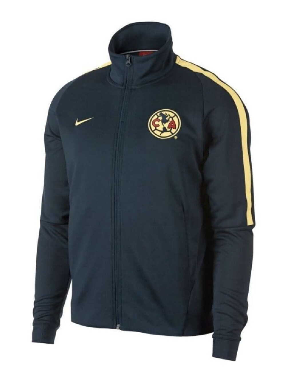Club America N98 Navy Blue And Yellow Track Jacket